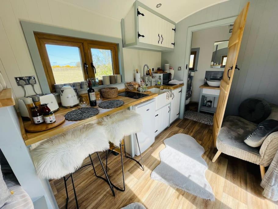 The Hut@Trefechan Wen - Coastal Coziness! Goodwick Esterno foto